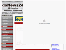 Tablet Screenshot of dortmund21.de